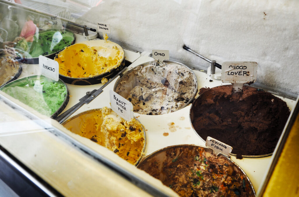 Ice Cream Showcase Merchandising