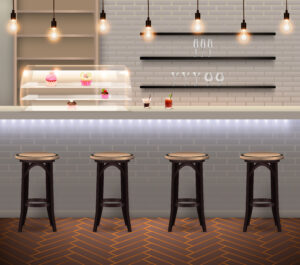 best bar counter designs for restaurants