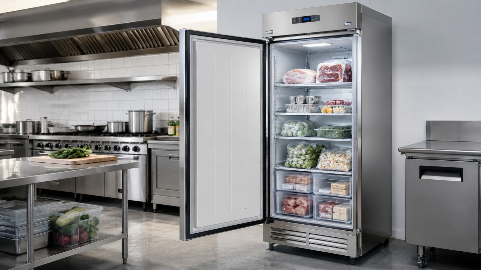 Commercial Upright Freezer